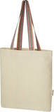 3. Rainbow recycled cotton tote bag