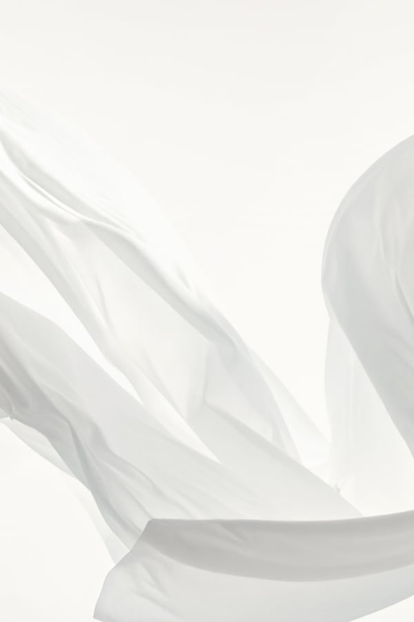 Pantone's Colour of the Year 2026 Cloud Dancer is material.