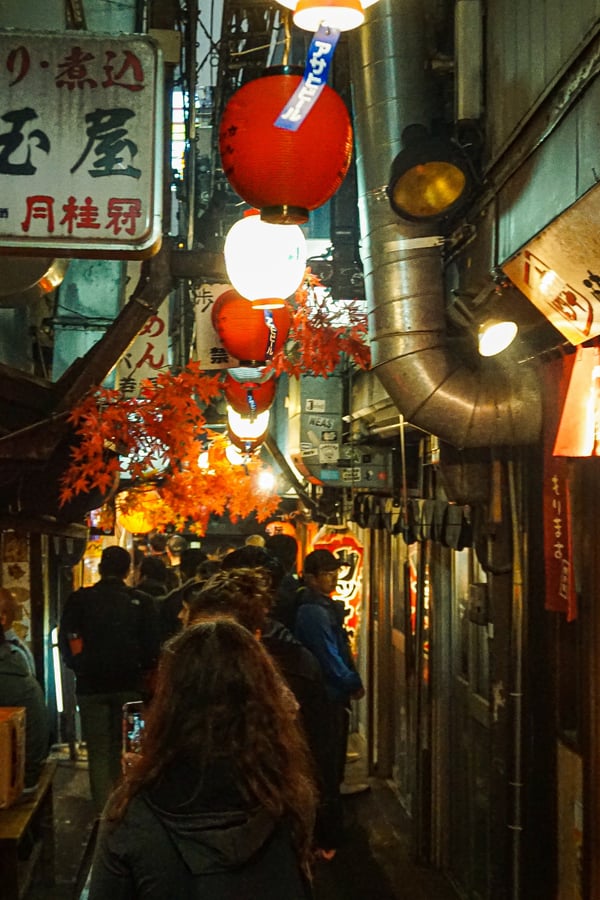 Tokyo alleys, Japan.