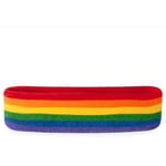 Rainbow head sweatband
