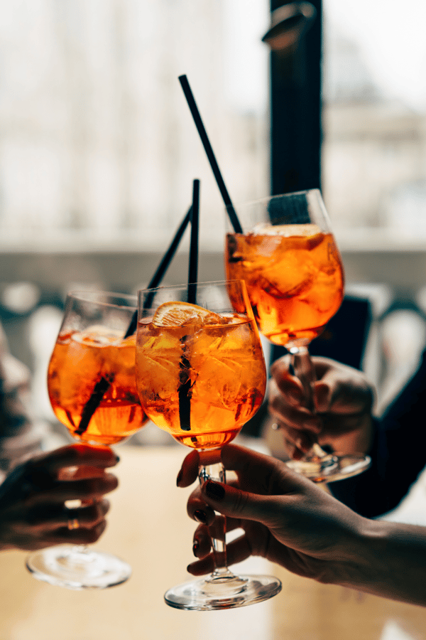 It's Aperol spritz season. 