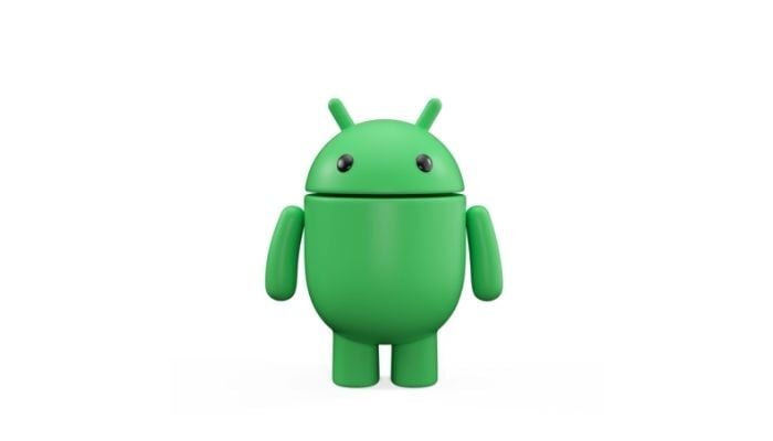 Google's new look bug droid mascot.