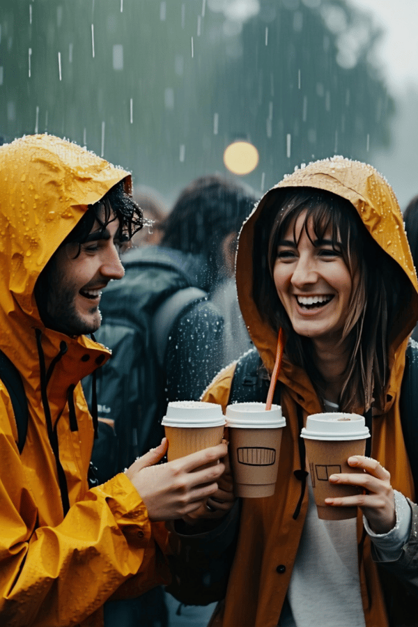 How to still enjoy your UK festival in the rain making friends