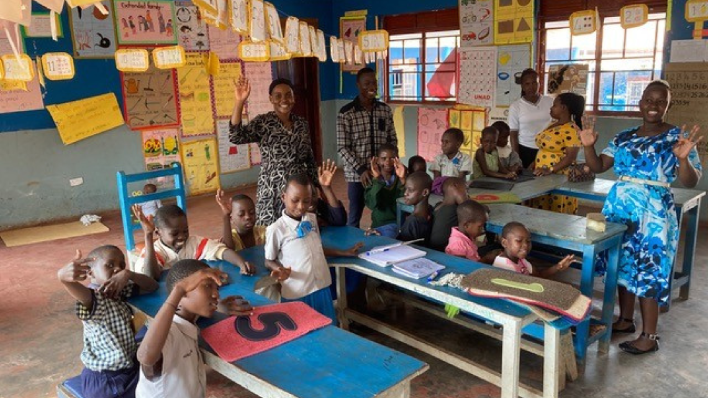 HUGS charity at work in Uganda