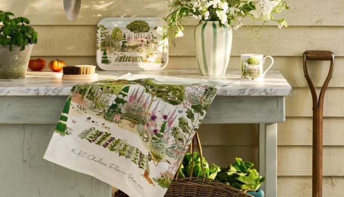 Spring promotional merchandise packs inspired by the Chelsea Flower Show - Sophie Allport Chelsea Flower Show collection.