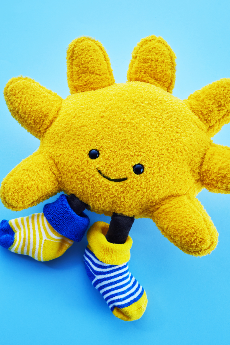 A sunny plushie.