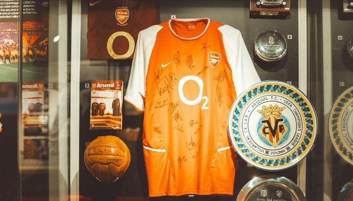 football shirt memorabilia collection