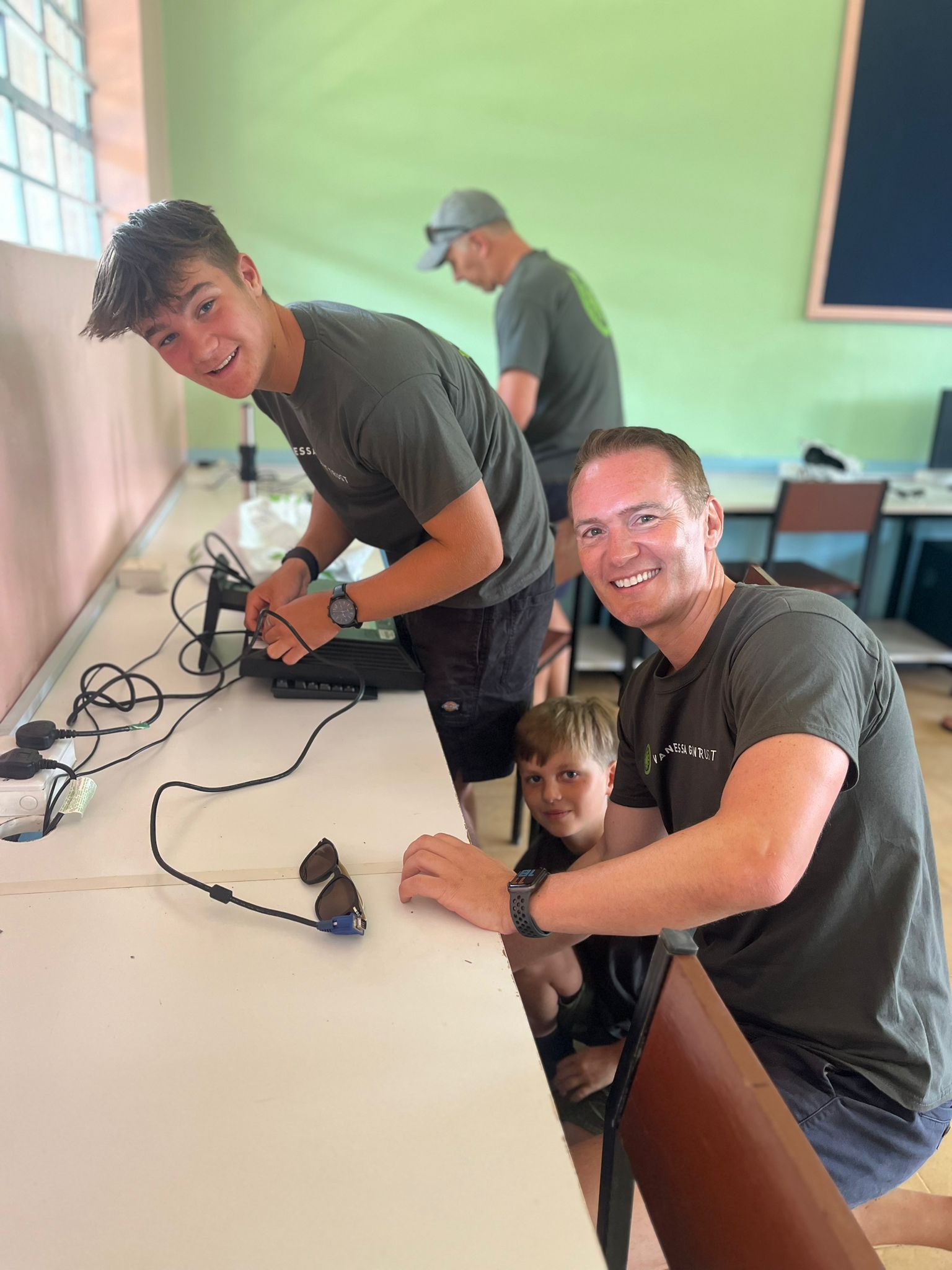 A trip to Kenya to fix computers. 