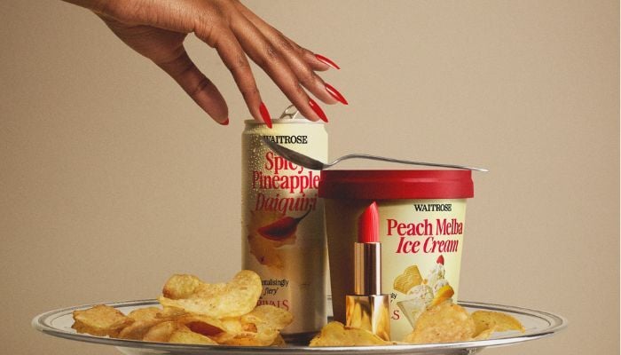 Waitrose x Rivals collab - ice cream and drinks