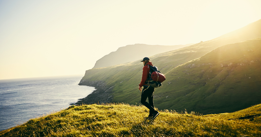 wellness and selfcare trends include hiking.