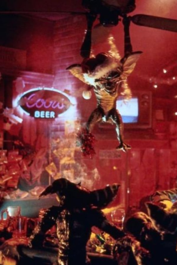 Coors Beer Sign Gremlins (1984)