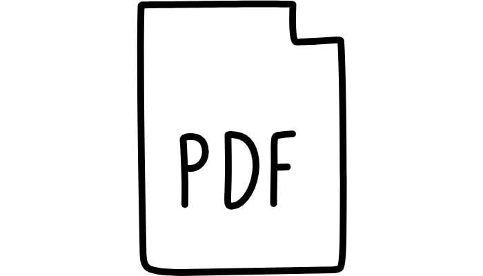 PDF artwork file