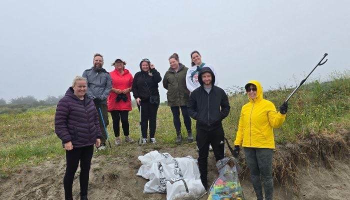 beach clean