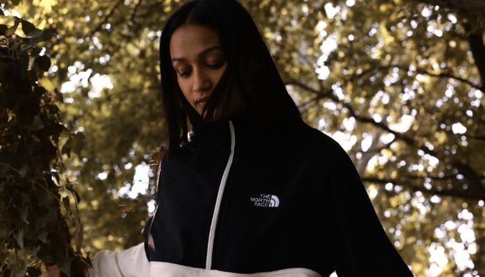 co-branded outerwear The North Face jacket