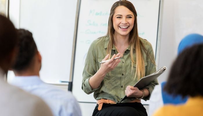 A university graduate in their first career role. 