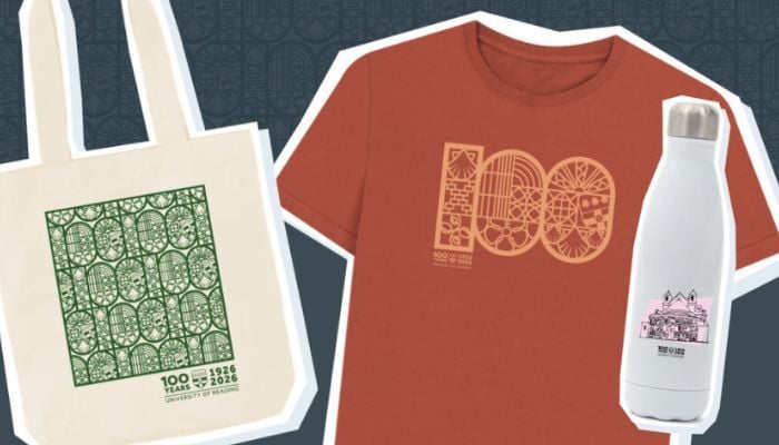 The University of Reading Centenary merchandise