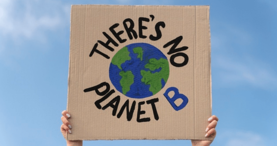 no planet b sign