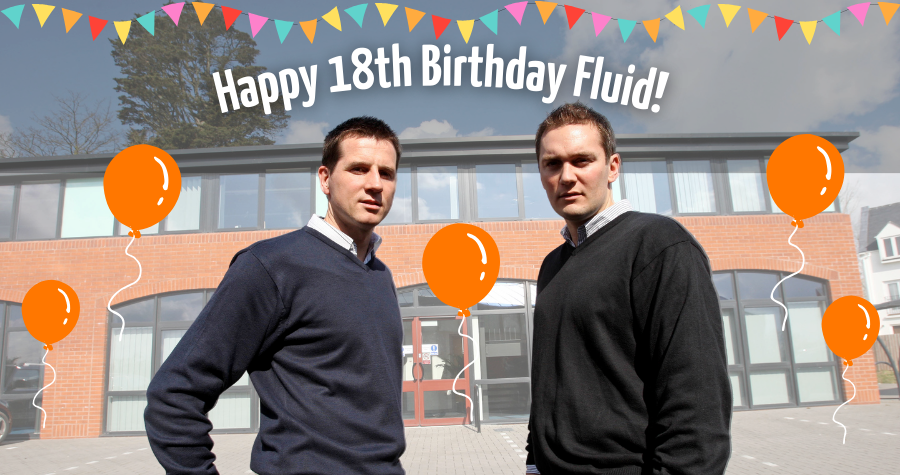 Fluid Branding 18th Birthday