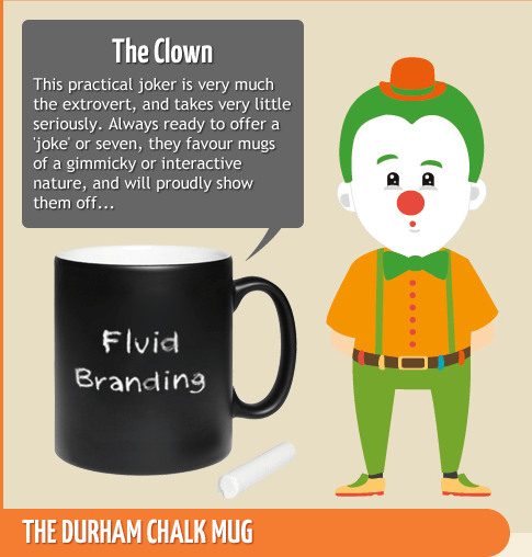 The Clown - Durham Chalk Mug