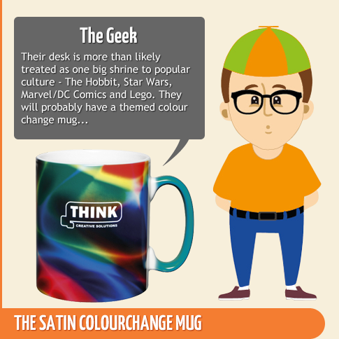 The Geek - Satin Colourchange Mug