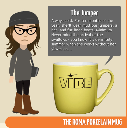The Jumper - Roma Porcelain Mug