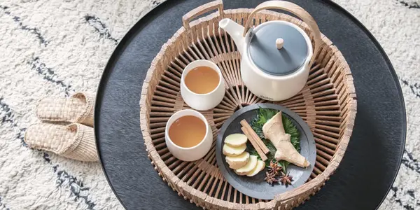 Ukiyo Tea Pot Set With Cups